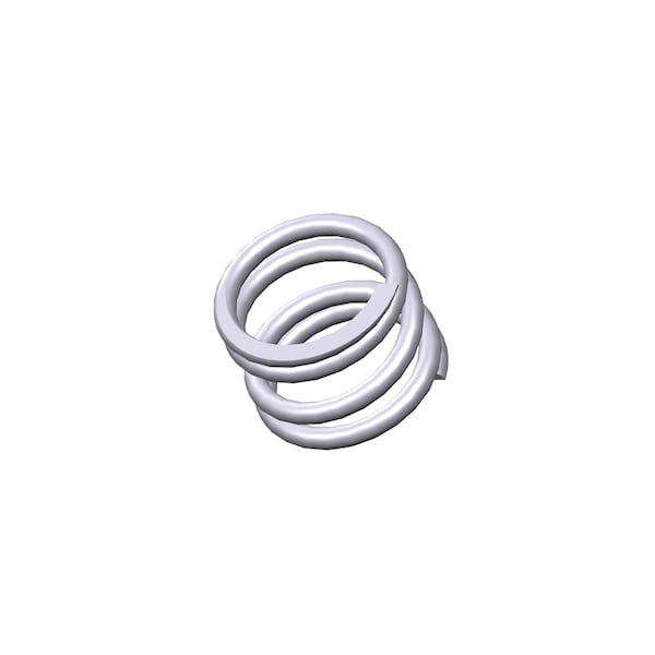 Approved Vendor Compression Spring, O=1.046, L= .81, W= .120 Sc-481 - G409976309