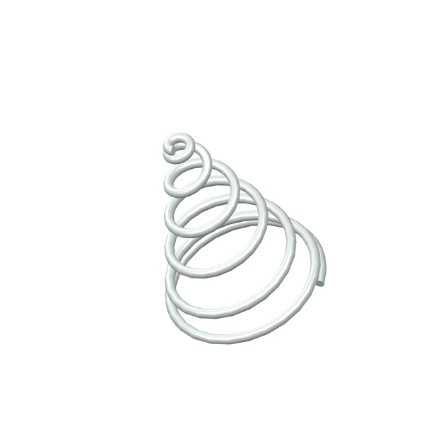 Approved Vendor Taper Spring, Lo= 0.72 , So= 0.281 , W= 0.042 - G309989607