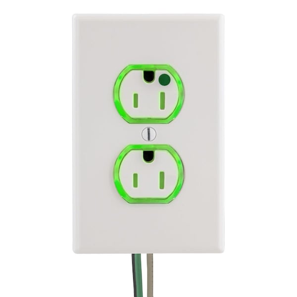 Hubbell Extra Heavy Duty Hospital Grade SNAPConnect Receptacle - SNAP8200WLTR