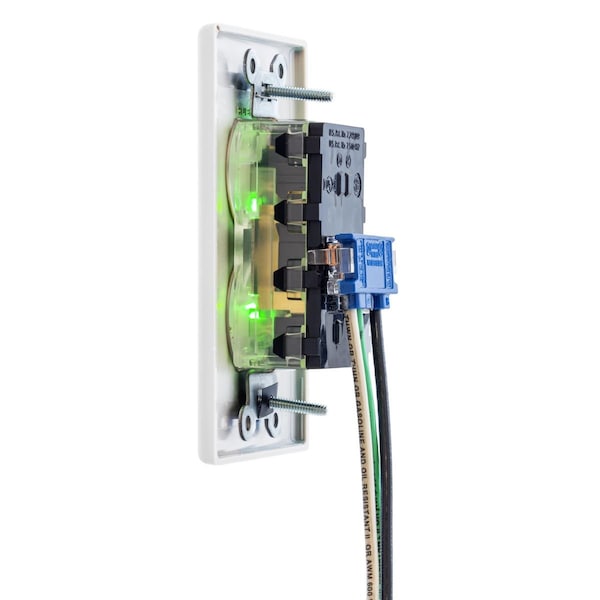 Hubbell Extra Heavy Duty Hospital Grade SNAPConnect Receptacle - SNAP8200WLTR