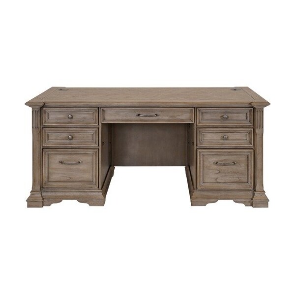 Martin Furniture DESK, DOUBLE, PEDESTAL - MRTIMBR680