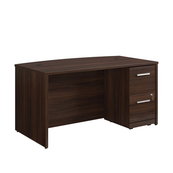 Officeworks By Sauder Affirm 60 in. Bow & 2 Drwr Ped Ne Ste A2 - 431860