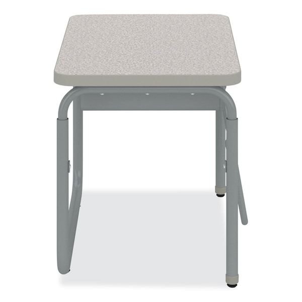 Safco Desks, 19.75" D X 22"; 30" H, 27.75" W X Pebble Gray - 1222GR