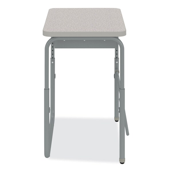 Safco Desks, 19.75" D X 22"; 30" H, 27.75" W X Pebble Gray - 1222GR