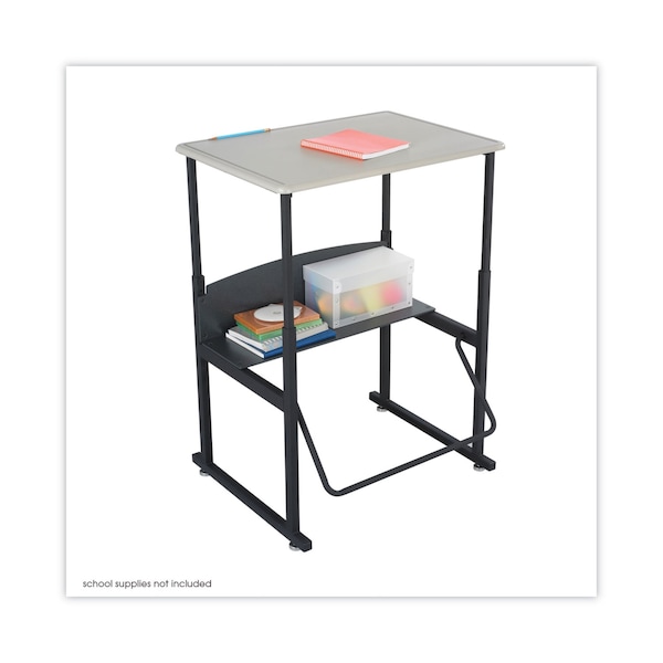 Safco Alphabetter Desks, Beige, 20 in D X 42" H, 28" W X Steel, Beige - 1201BE