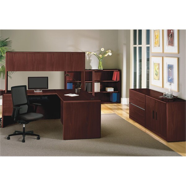 Hon Return Shell Returns, 24 in D X 29-1/2 in H, 48" W X Mahogany - H10712L.NN