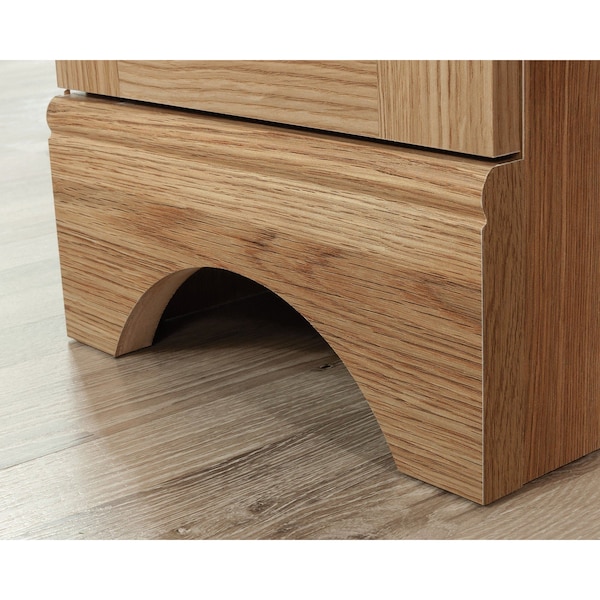 Sauder Computer Desk, 23.46 in D X 29.02 in H, 59.45 in W X Engineered wood - 433952