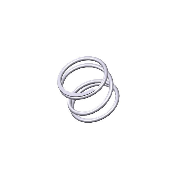 Approved Vendor Compression Spring, O=1.421, L= 1.19, W= .109 - G609973542
