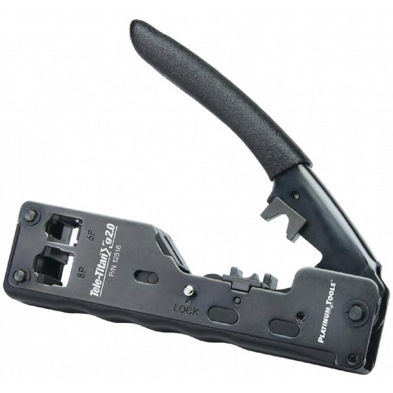 Platinum Tools Tele-TitanXg 2.0 CAT6A/10Gig Combo (10-Pack) - 12517C