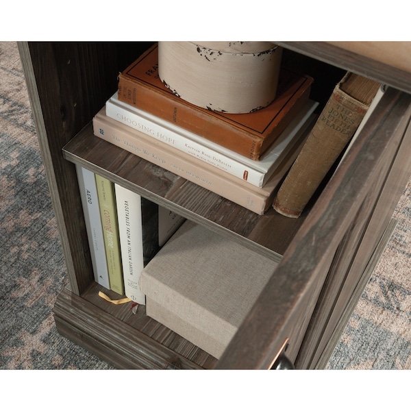 Sauder 65.2 in D X 30 in H, 65.12 in W X Engineered wood, Metal - 434928