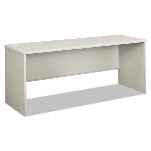 Hon Desk Shell Desks, 24 in D X 30" H, 72" W X Honeycomb-Core Steel, Light Gray/Silver - H38925.B9.Q
