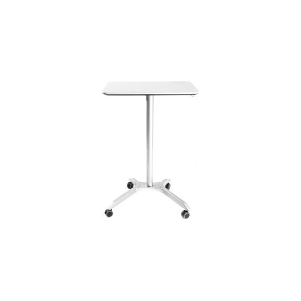 Seville Classics Seville Classics AIRLIFT 153; XL Sit-Stand Mobile Desk, White - OFF65801