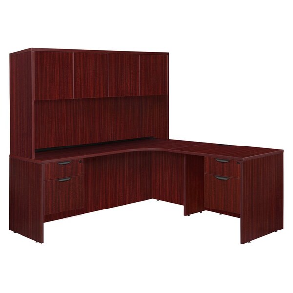 Regency Legacy Corner Credenzas, 59 D X 65 H, 71 W X Wood, Mahogany - LLDCR7124HMH