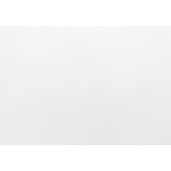 Homeroots 42 x 42 x 30 in. White with Silver Metal Computer Desk - 355733