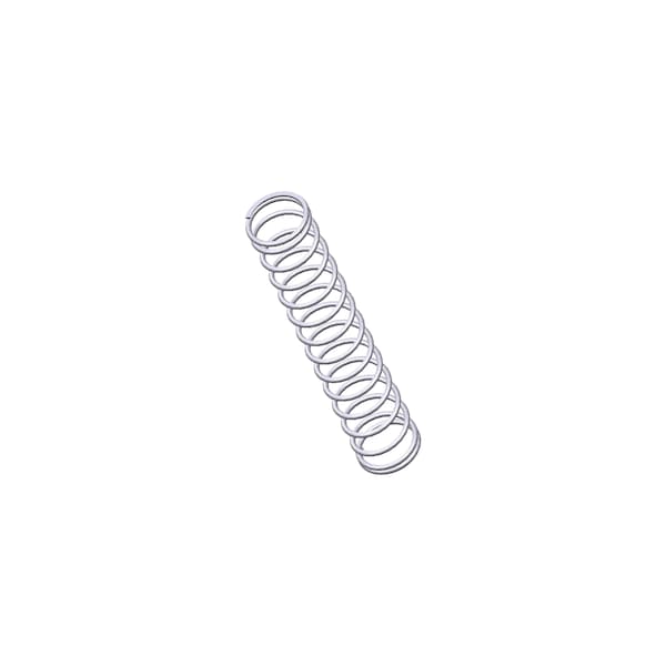 Approved Vendor Compression Spring, O=1.094, L= 6.00, W= .0915 R - G709971851