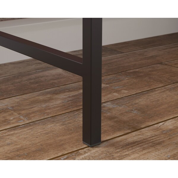 Sauder Desk, 17.99 in D X 30.59 in H, 45 in W X Engineered wood, Metal - 431296