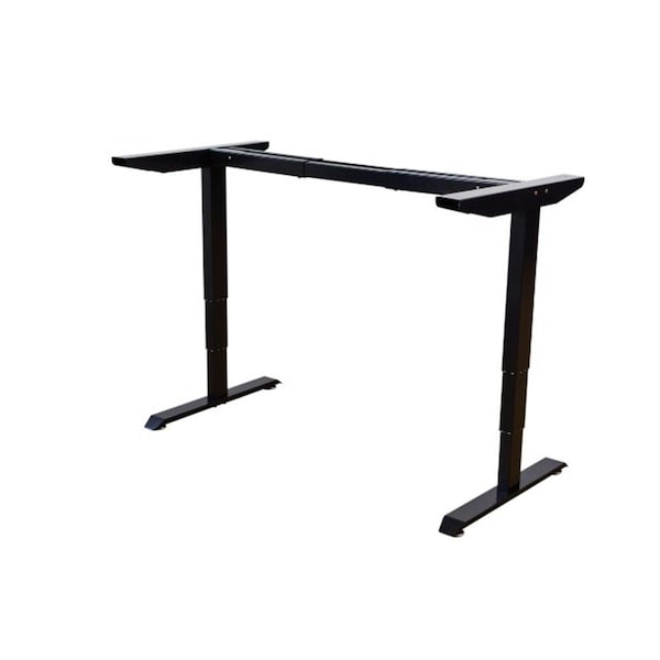 Templeton Electric Height Adjustable Desk Dual Motor with 4 Pre Set Features & LED Height ScreenBlack - TE625556