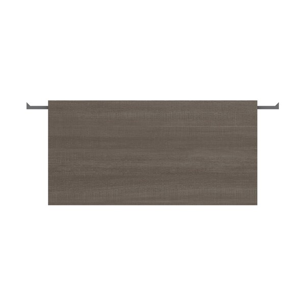 Bestar Prestige + 40W Desk Bridge, Bark Grey & Slate - 99820-000047