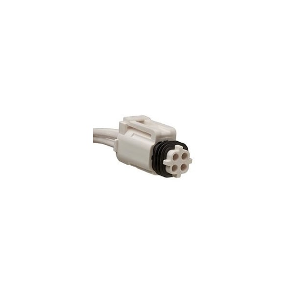 Molex Valuseal Receptacle Housing, 4 Circuit, 4.00Mm Pitch, Positive Latch, Natural - 1728780040