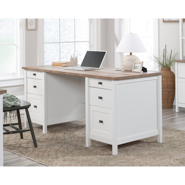 Sauder 29.53 in D X 29.76 in H, 65.12 in W X Engineered wood - 430227