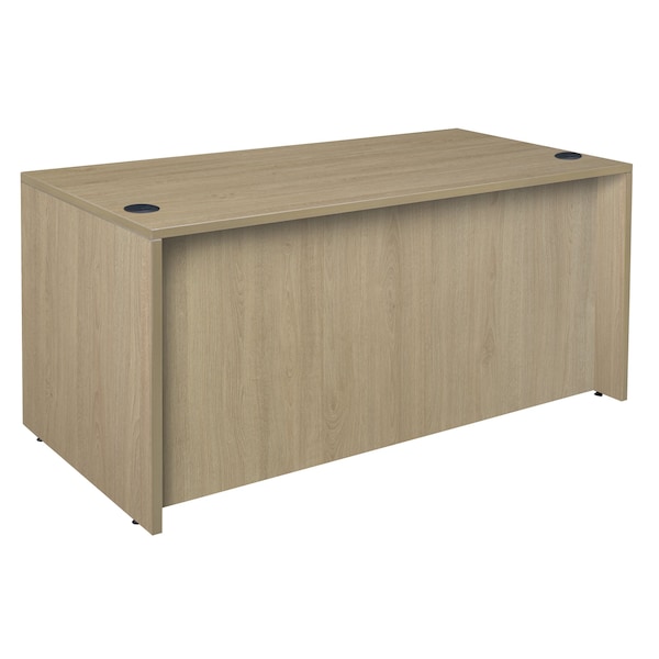 Regency Legacy 60 x 30 in. Executive Desk with Single Pedestal Drawer Unit- Noble Oak - LSP6030NO
