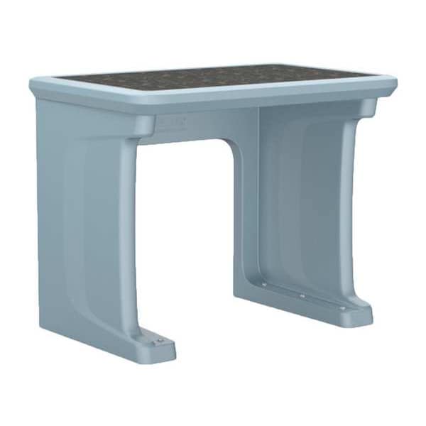 Cortech Freestanding Desk, 24 in D X 29 in H, 36 in W X Blue Gray - 7608BG