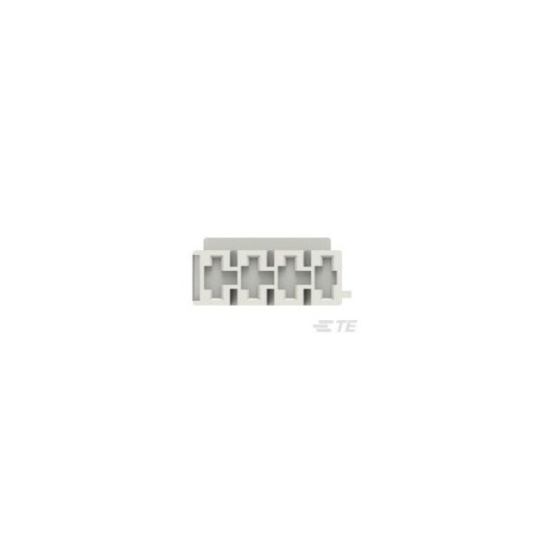 Te Connectivity Faston 187 Rec Hsg 4 Cir Nylon Nat - 281370