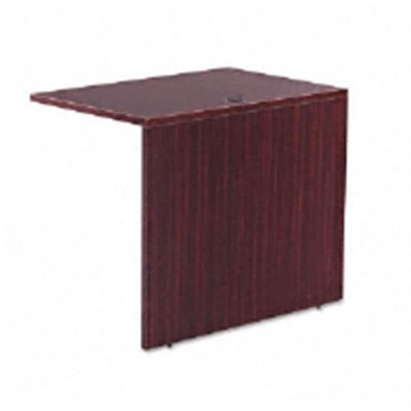 Alera Technologies Valencia Series Reversible Return Bridge Shell- Mahogany - YYAZ-ALEVA353624MY
