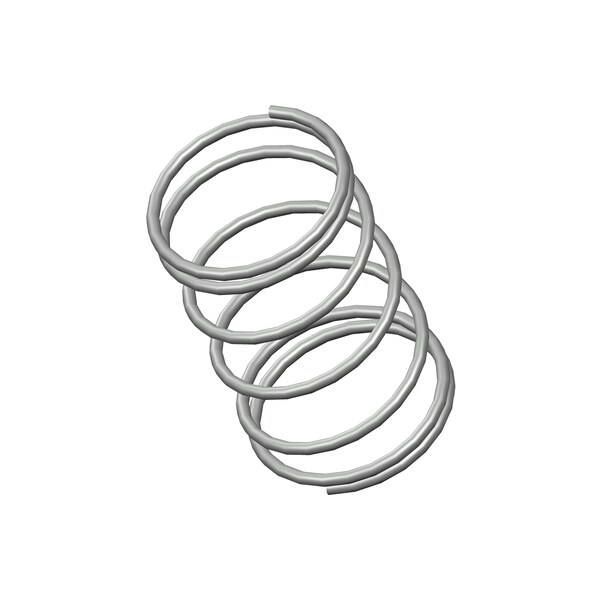 Approved Vendor Compression Spring, O=1.188, L= 2.00, W= .072 - G909966077