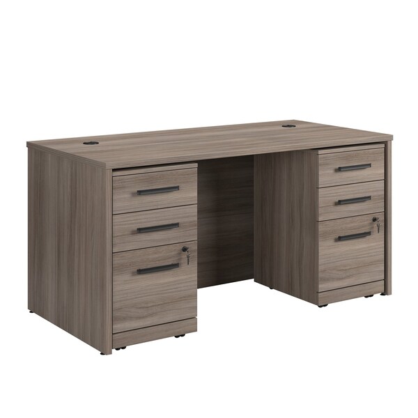 Officeworks By Sauder Affirm 60x30 D &2 3 Drwr Ped He Ste A3 - 431819