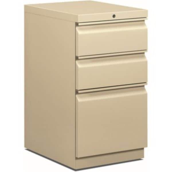 Seatsolutions 15 x 19.88 x 28 in. Mobile Pedestal with Pencil Tray Insert, Putty - SE2489166