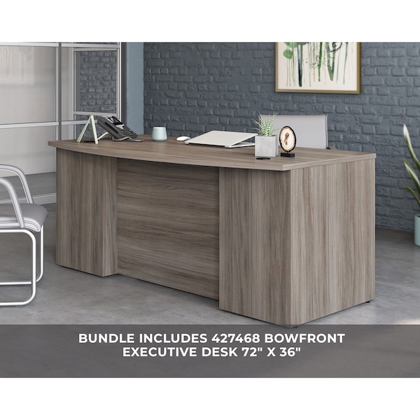 Officeworks By Sauder 35.394 in D X 29.291 in H, 71.102 in W X Engineered wood - 431529