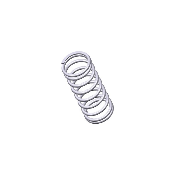 Approved Vendor Compression Spring, O=1.000, L= 2.50, W= .100 R - G809968850