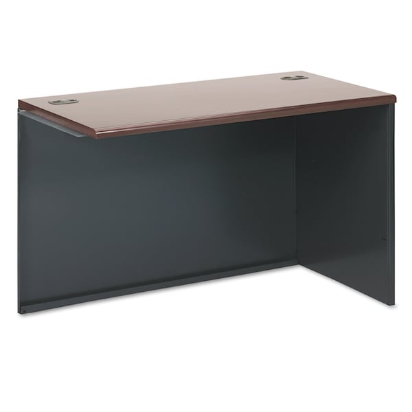 Hon Return Shell Returns, 24 in D X 29-1/2 in H, 48" W X Mahogany/Charcoal - H38943R.N.S