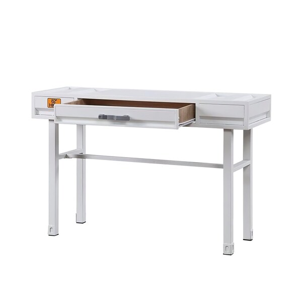Acme Vanity Desk in White for Bedroom - ER-0265WH