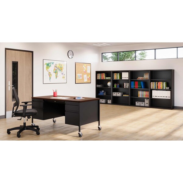Hirsh Industries Rectangular Office Desk, 30 in D X 29 1/2 in H, 60 in W X - 22658