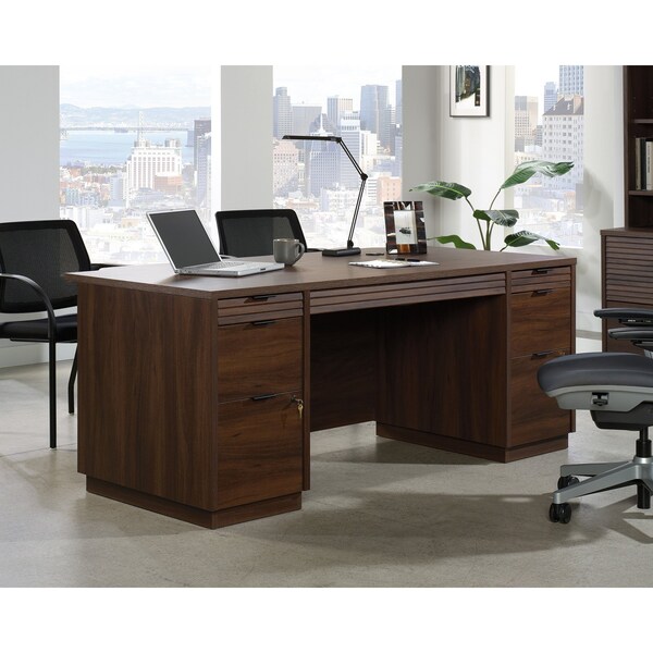 Worksense By Sauder 35.43 in D X 29.25 in H, 71.18 in W X Engineered wood - 427796