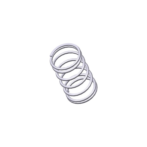 Approved Vendor Compression Spring, O= .953, L= 1.63, W= .074 - G809960649