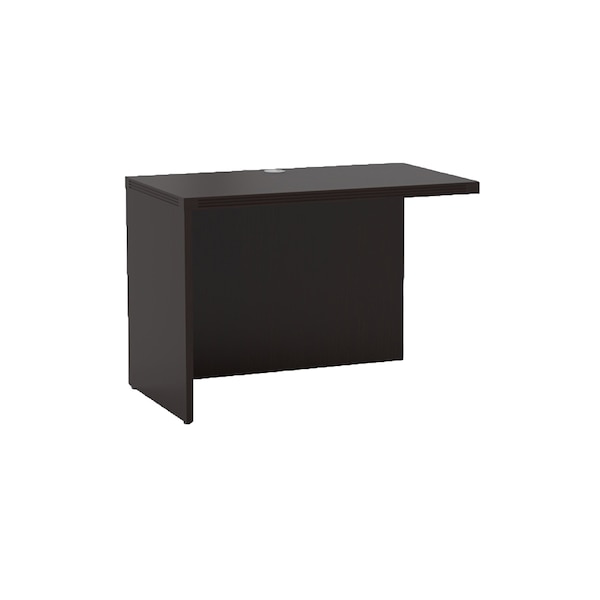 Mayline Return Shell Aberdeen Return Desk, Mocha, 42"x24", 24" D X 29-1/2" H, 42" W X Mocha - AR4224LDC