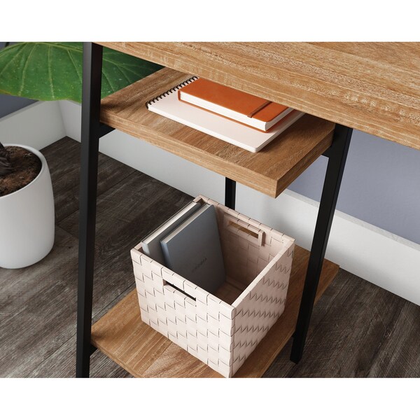 Sauder Desk With Hutch, 20.16 in D X 54.21 in H, 43.07 in W X Engineered wood, Metal - 430351