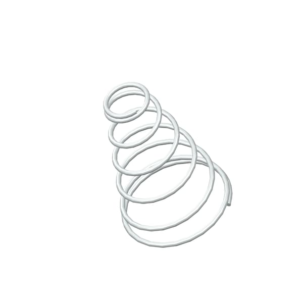 Approved Vendor Taper Spring, Lo= 0.5 , So= 0.203 , W= 0.022 - G909989670