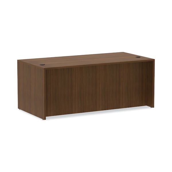 Alera Desk Shell Valencia Straight Front Desk Shell, 35-1/2 in D X 29.63" H, 71" W X Woodgrain Laminate - VA217236WA