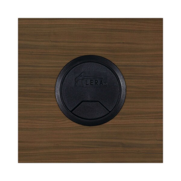 Alera Desk Shell Valencia Straight Front Desk Shell, 35-1/2 in D X 29.63" H, 71" W X Woodgrain Laminate - VA217236WA