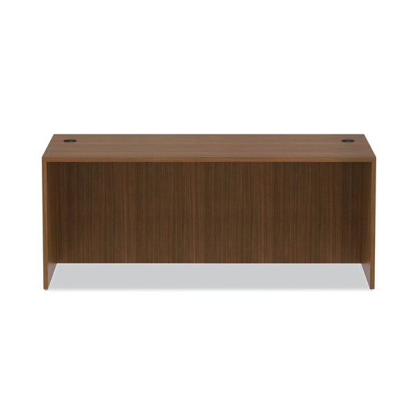 Alera Desk Shell Valencia Straight Front Desk Shell, 35-1/2 in D X 29.63" H, 71" W X Woodgrain Laminate - VA217236WA