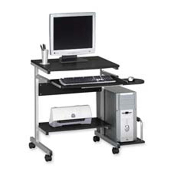 Guest Room PC Desk Cart- 5 Casters- 36-.50in.x19-.25in.x31-.25in.- Med. Cherry - GU1674155