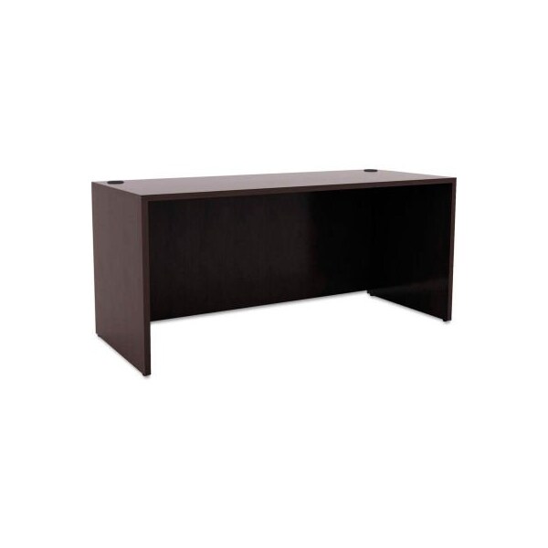Alera Alera Credenza Shell - 59-1/8"W x 23-5/8"D x 29-5/8"H - Espresso - Valencia Series - VA256024ES