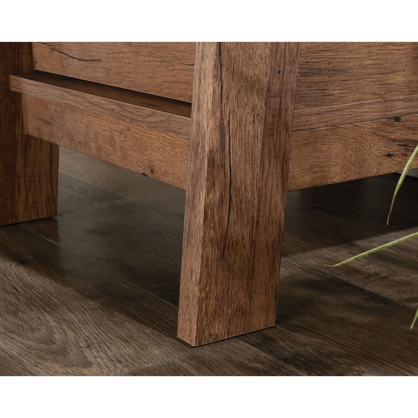 Sauder L-Desk, 66.18 in D X 29.25 in H, 59.06 in W X Engineered wood - 428834