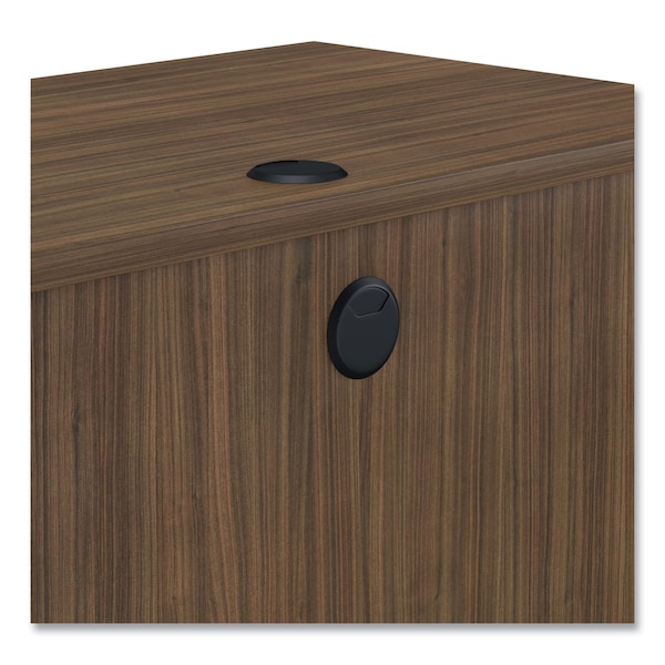 Alera Alera Valencia Mobile Workstation Desk, 23.63 in D X 30" H, 41.38" W X Laminate, Modern Walnut - ALEVA204224WA