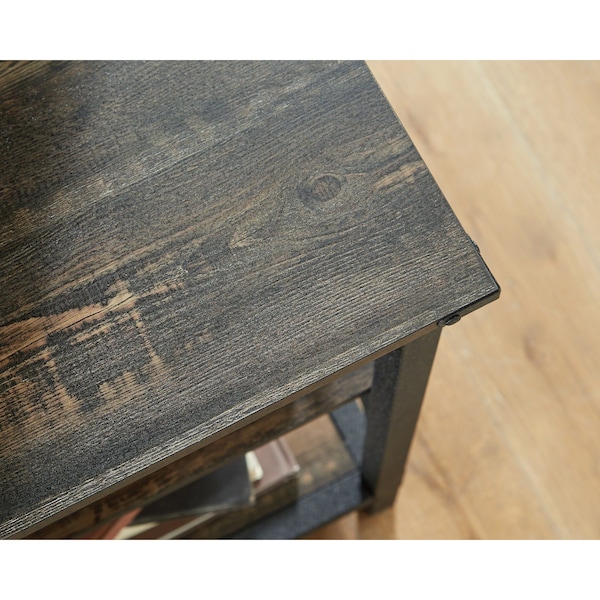 Sauder 20.08 in D X 29.53 in H, 66.06 in W X Engineered wood, Metal - 427853