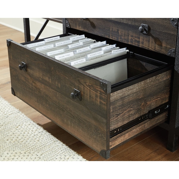 Sauder 20.08 in D X 29.53 in H, 66.06 in W X Engineered wood, Metal - 427853